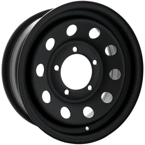 Envy Wheels – NX4 STEEL WHEEL – Black – 15″x6″ 18mm – All weather Wheels – NX42557